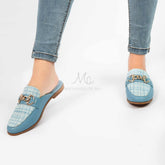 Odette - Mules en Bleu Ciel