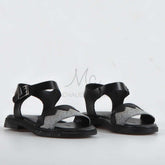 Chloé - Sandales fille en Noir