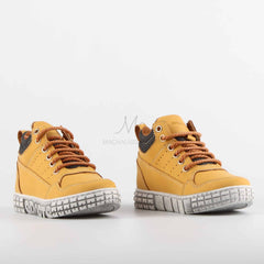 OHIO - Baskets Enfant en Moutarde