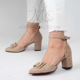 BELLE - Escarpins en beige