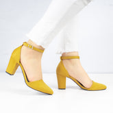 Snooty Escarpins à Talon - Moutarde