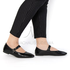 Glamour - Ballerines Femmes en Noir