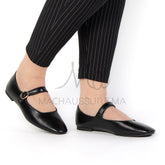 Glamour - Ballerines Femmes en Noir