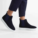 Premium - Boots Daim en Bleu
