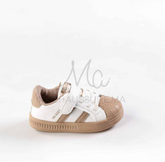 LuxeFlex - Baskets enfants en Kaki