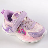 GlowFairy - Baskets enfants en Mauve