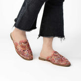 Oréa- Mules Femmes en Fuchsia