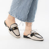 Flamme - Mules Femmes en Noir