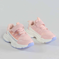 Deniz - Baskets Enfants en Rose