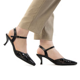 Twinkle - Escarpin Demi talon en Noir