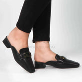 Funda - Mules Femmes en Noir