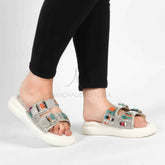 Petunia - Sandales à plateforme en Blanc