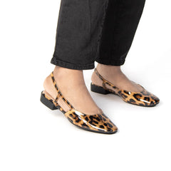 LOLA - Escarpins à bride plat en Leopard