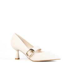 NEELA - Escarpins Femmes en Beige