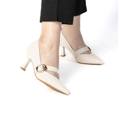 NEELA - Escarpins Femmes en Beige