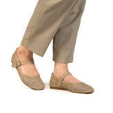 Suhaila - Ballerines Femmes en Kaki