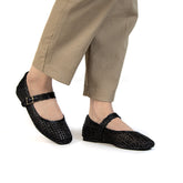 Suhaila - Ballerines Femmes en Noir