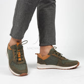 Ascent - Baskets Hommes confortables en Vert