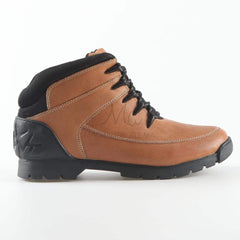 Outdoor Shoes - Chauds et Imperméables en Cuir Tabac