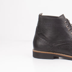 Brave sight boots hommes -Cuir Noir