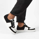 Adrena Baskets confortables 100% Daim en Noir