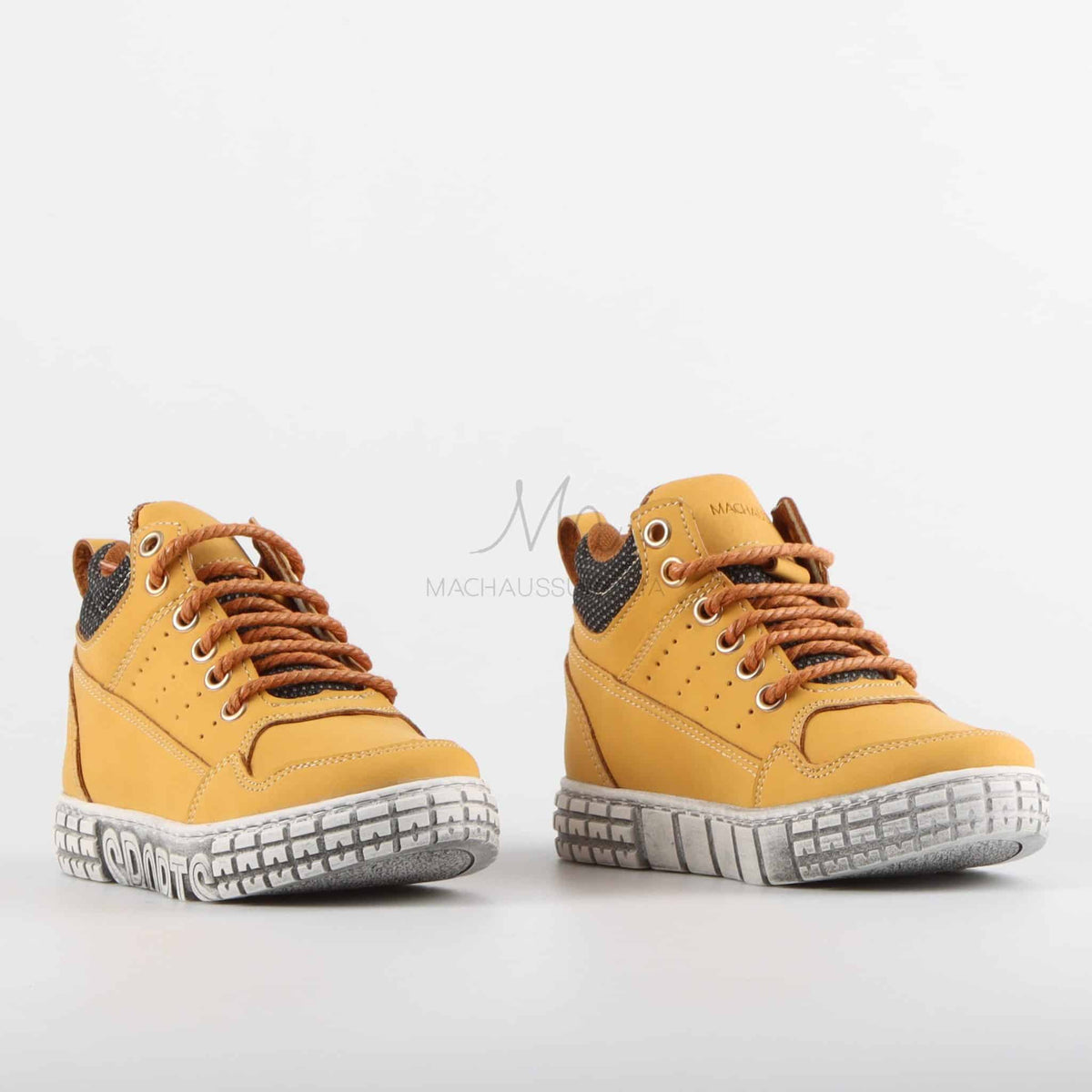 OHIO - Baskets Enfant en Moutarde