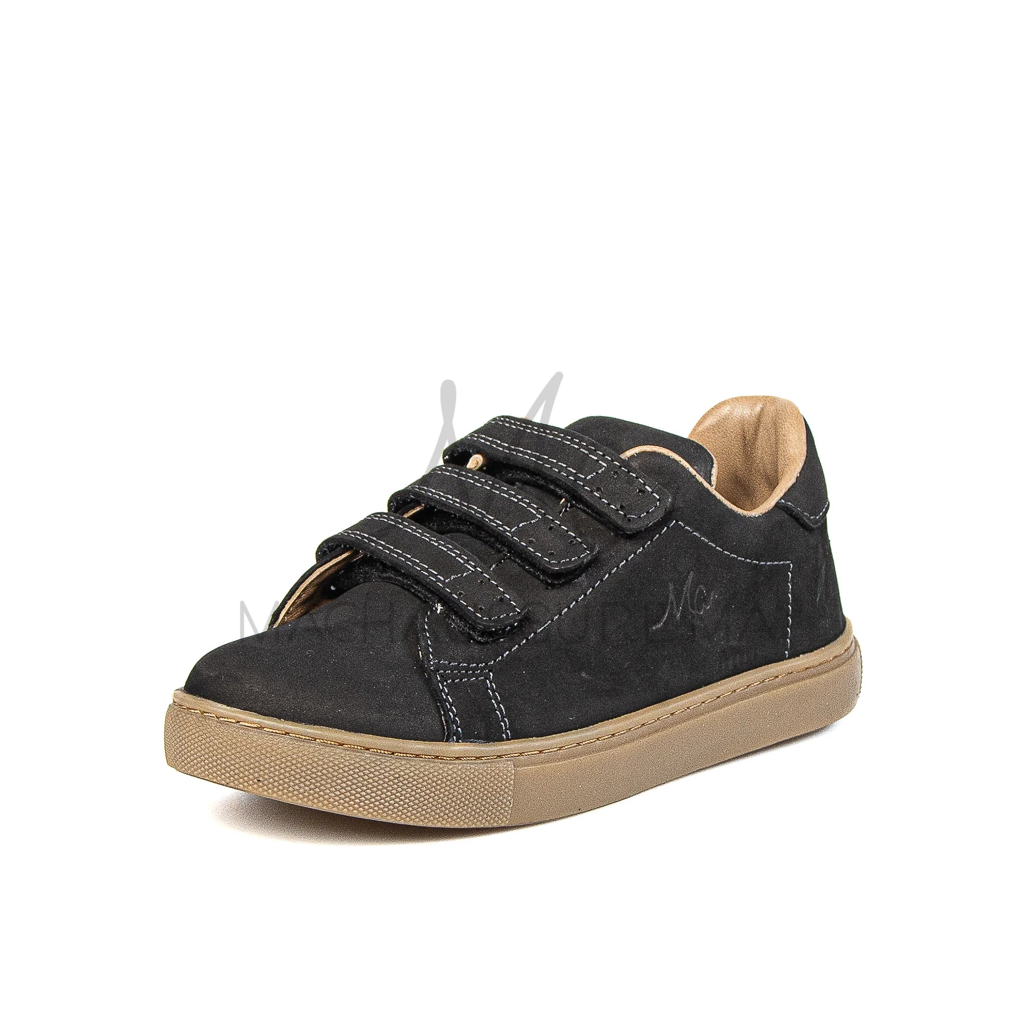 Giovanni - Baskets Enfants en Noir