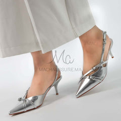 Tourmaline - Escarpins femmes en Argenté