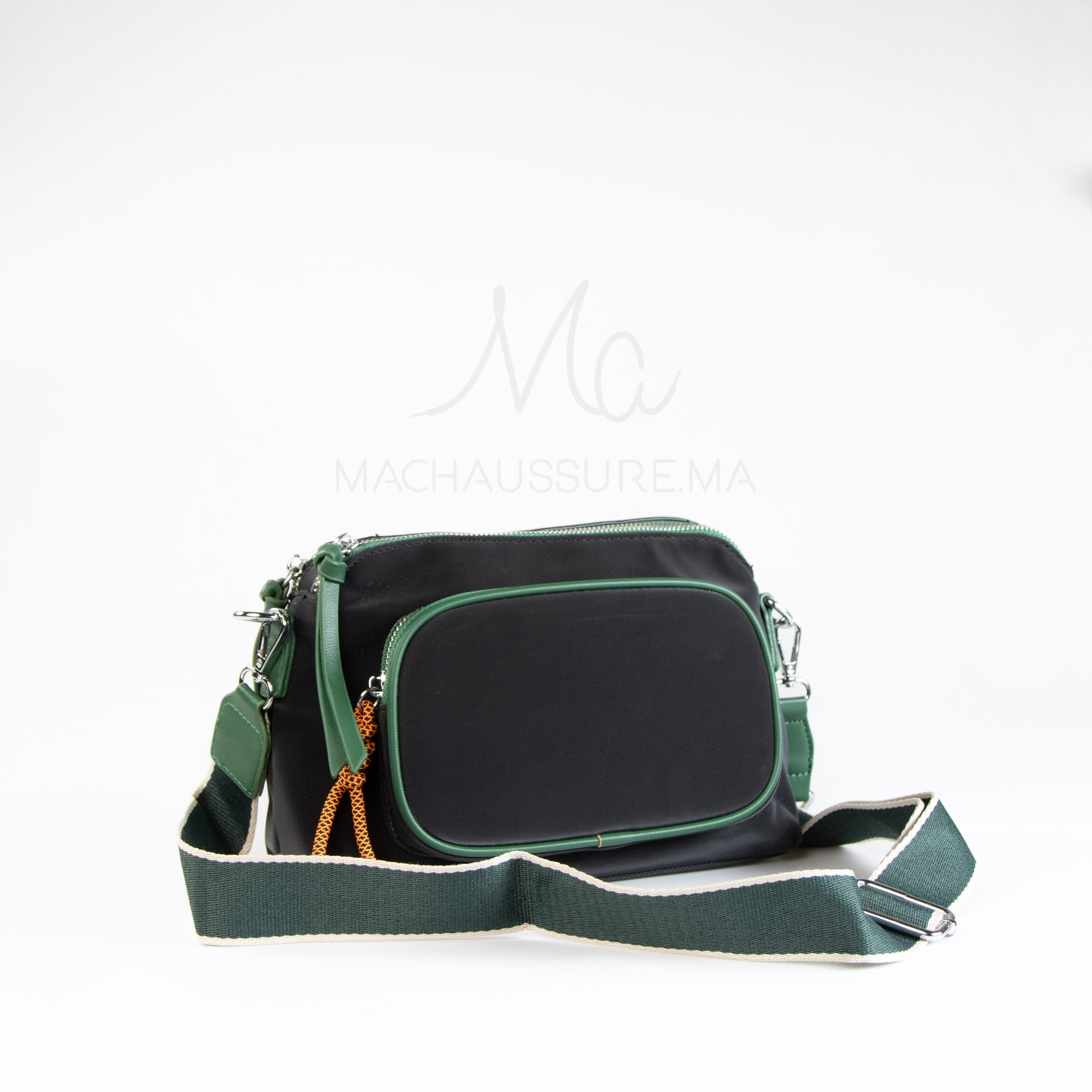 Horizon - Sac à main en Noir-Vert