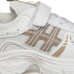 FlexRun - Baskets enfants en Kaki