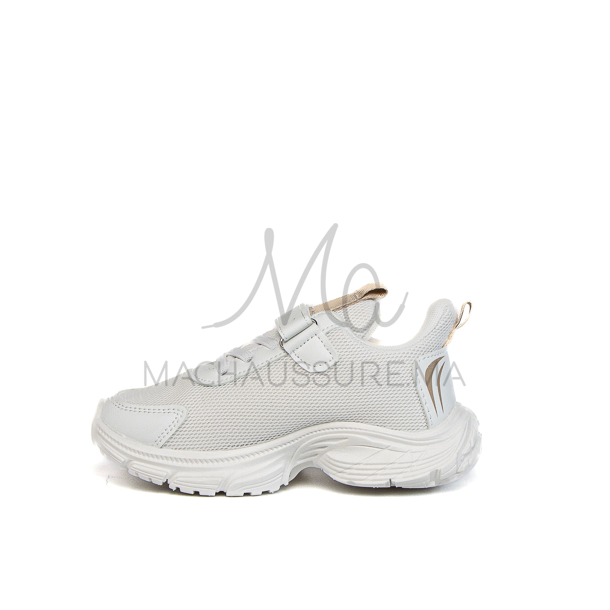 FlexRun - Baskets enfants en Kaki