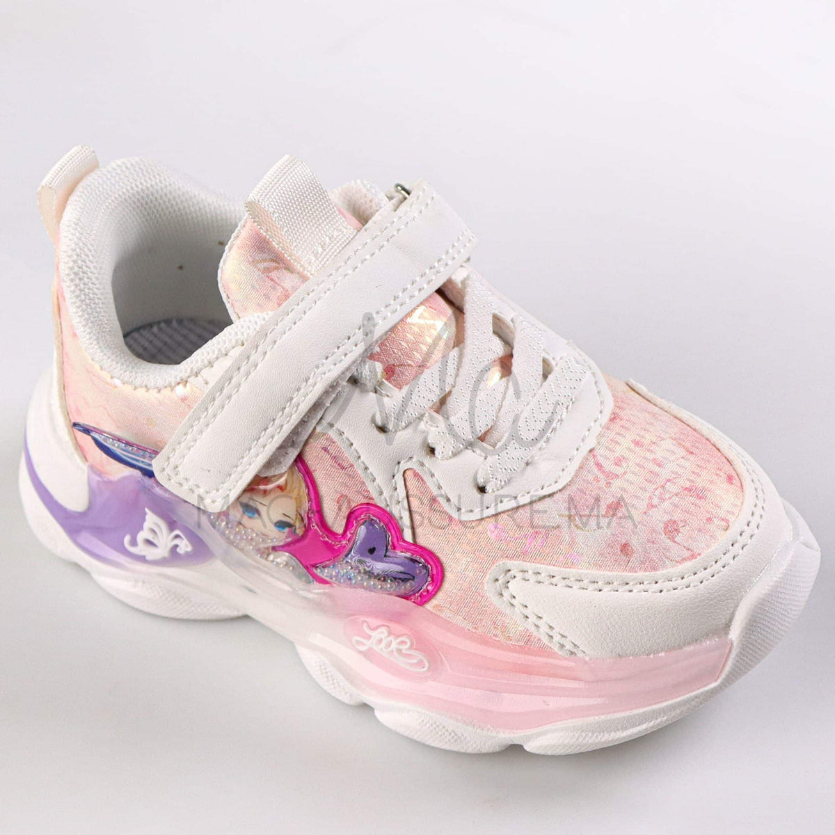 GlowFairy - Baskets enfants en Blanc