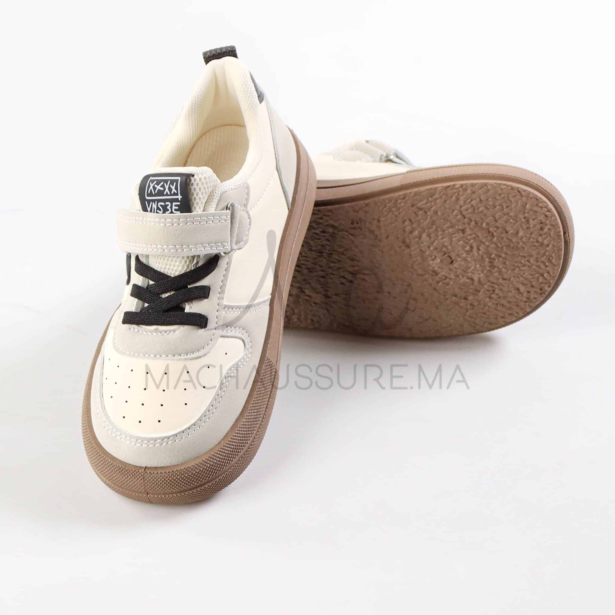 Kickster - Baskets enfants en Noir