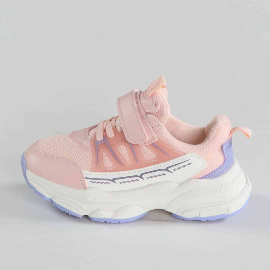 Deniz - Baskets Enfants en Rose