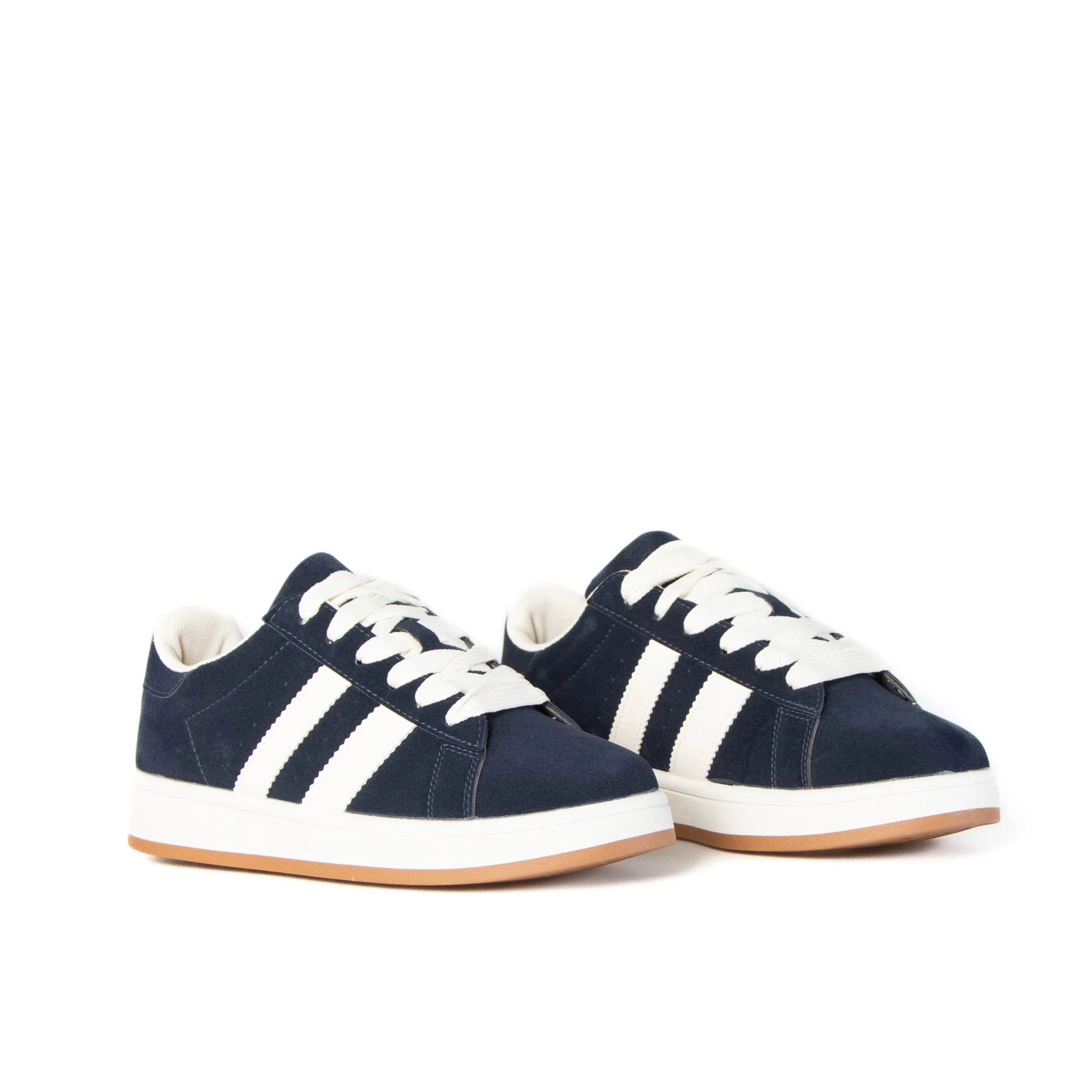 SCOTT - Baskets Hommes en Bleu Marine