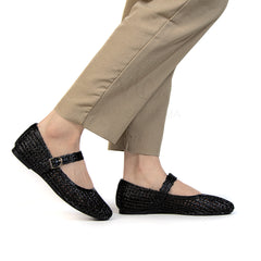 Suhaila - Ballerines Femmes en Noir