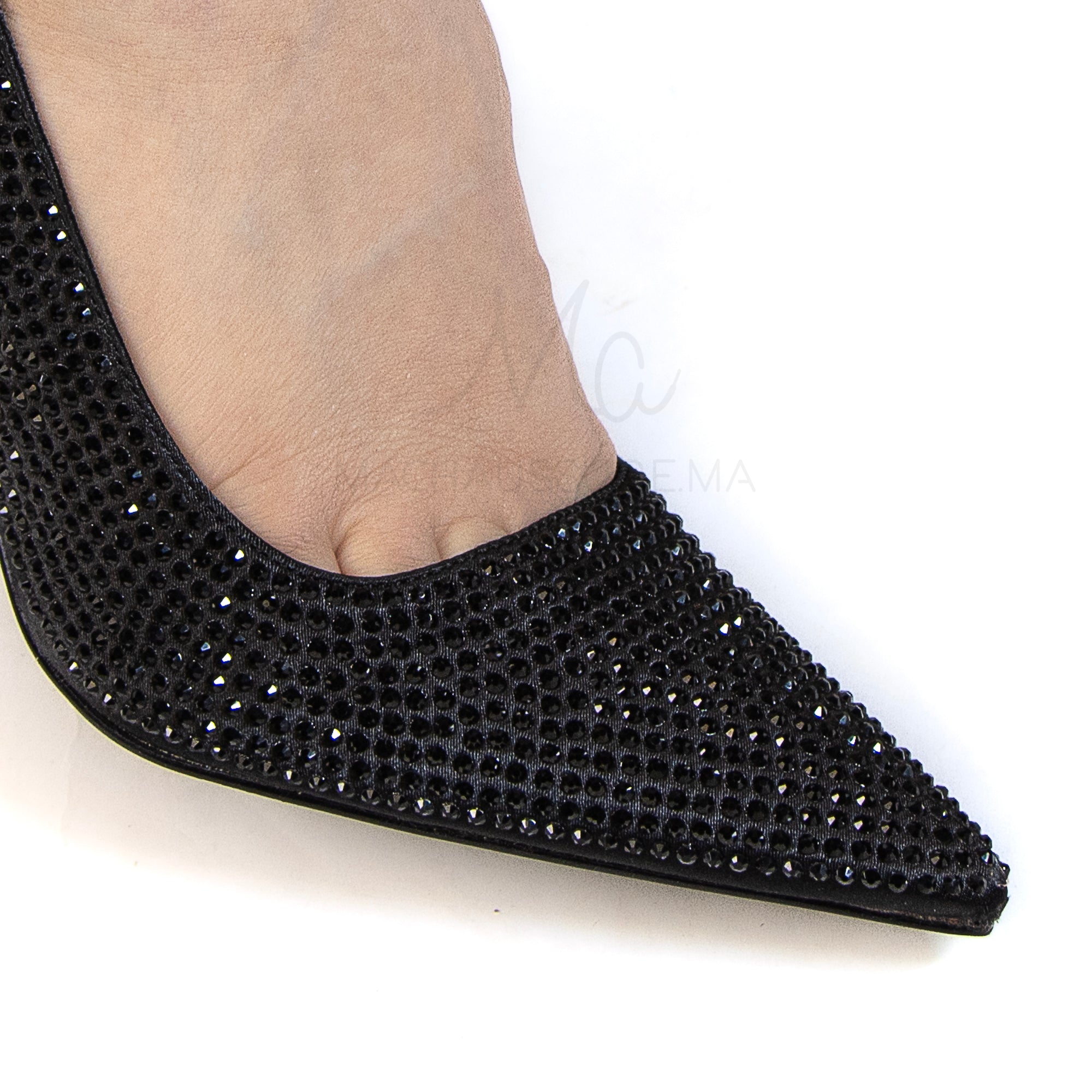 Rim - Escarpin à talon en Noir