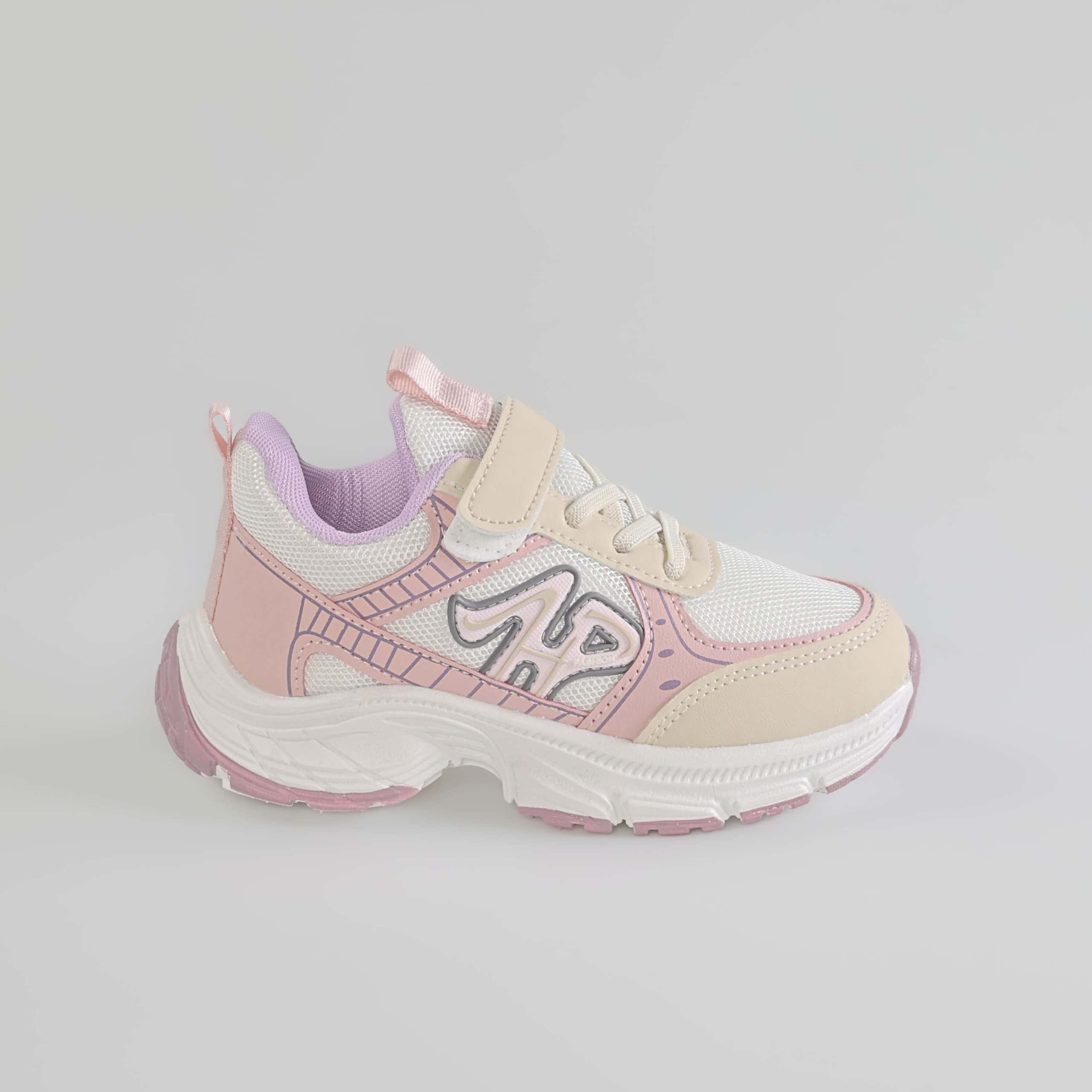Enzo – Baskets Enfants en Beige.