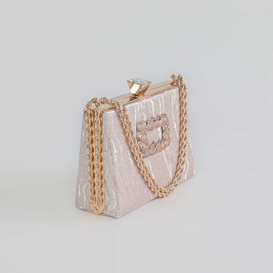 Moonlight – Sac soirée en Rose Doré.