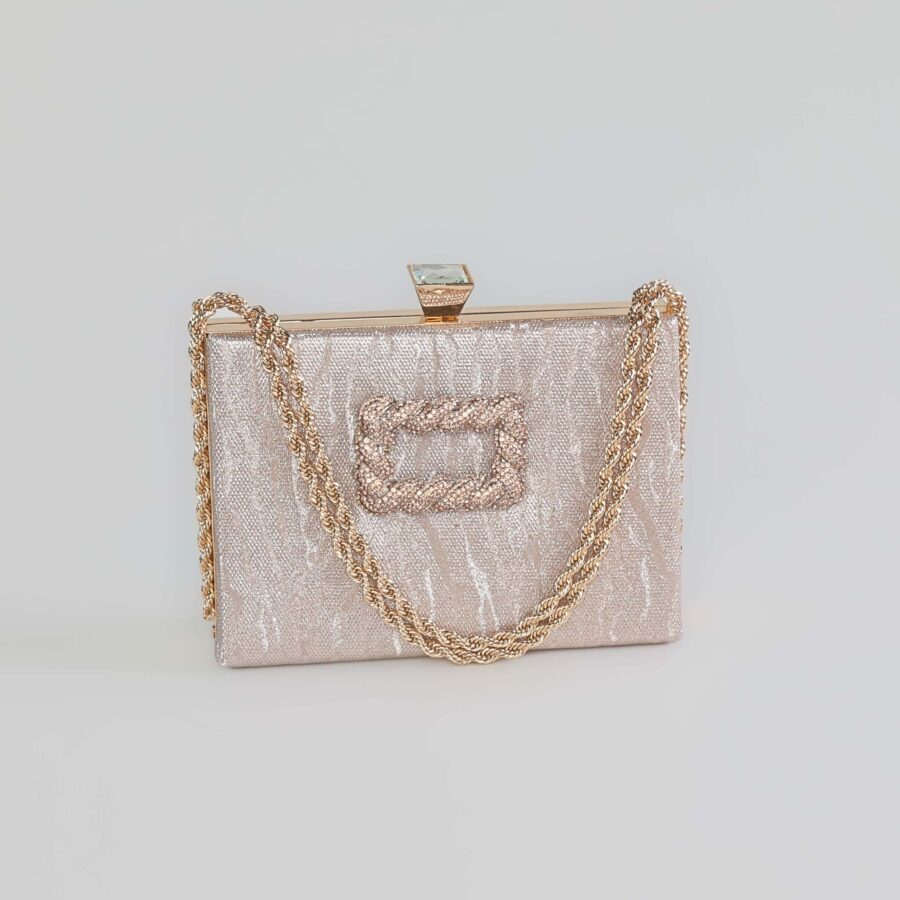 Moonlight – Sac soirée en Rose Doré.