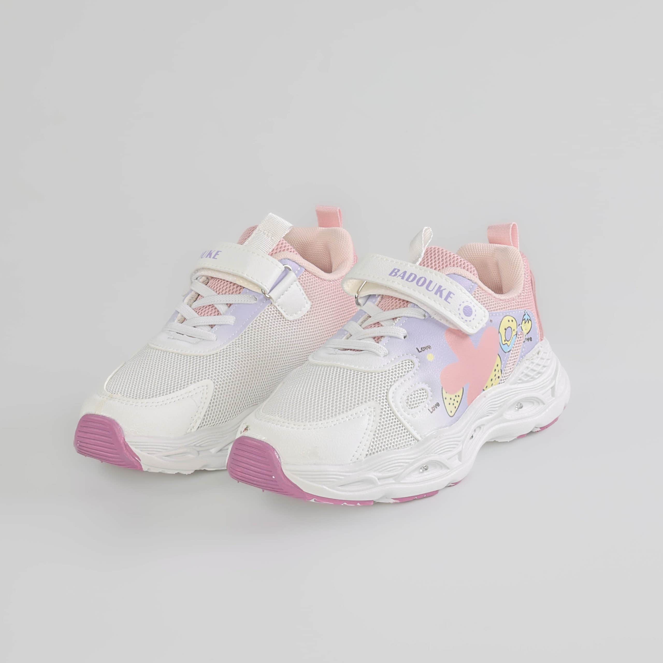 Junior Star – Baskets Enfants en Rose.