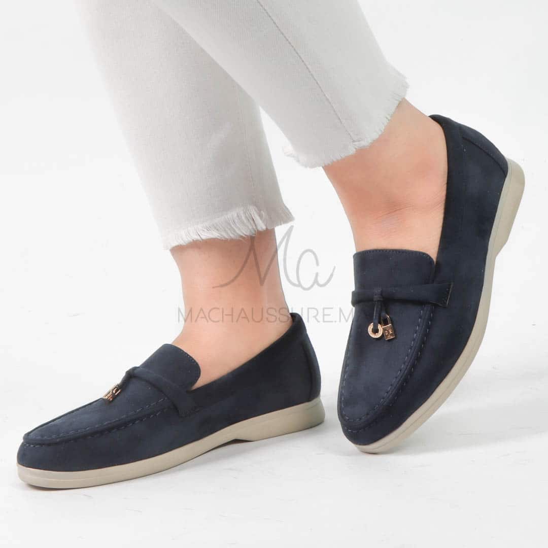OPERA - Mocassins en Bleu.