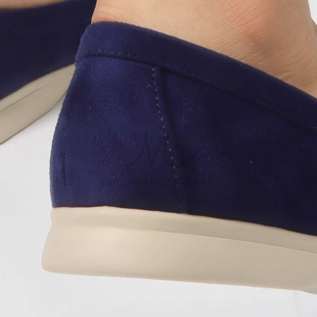 OPERA – Mocassins en Bleu Roi.