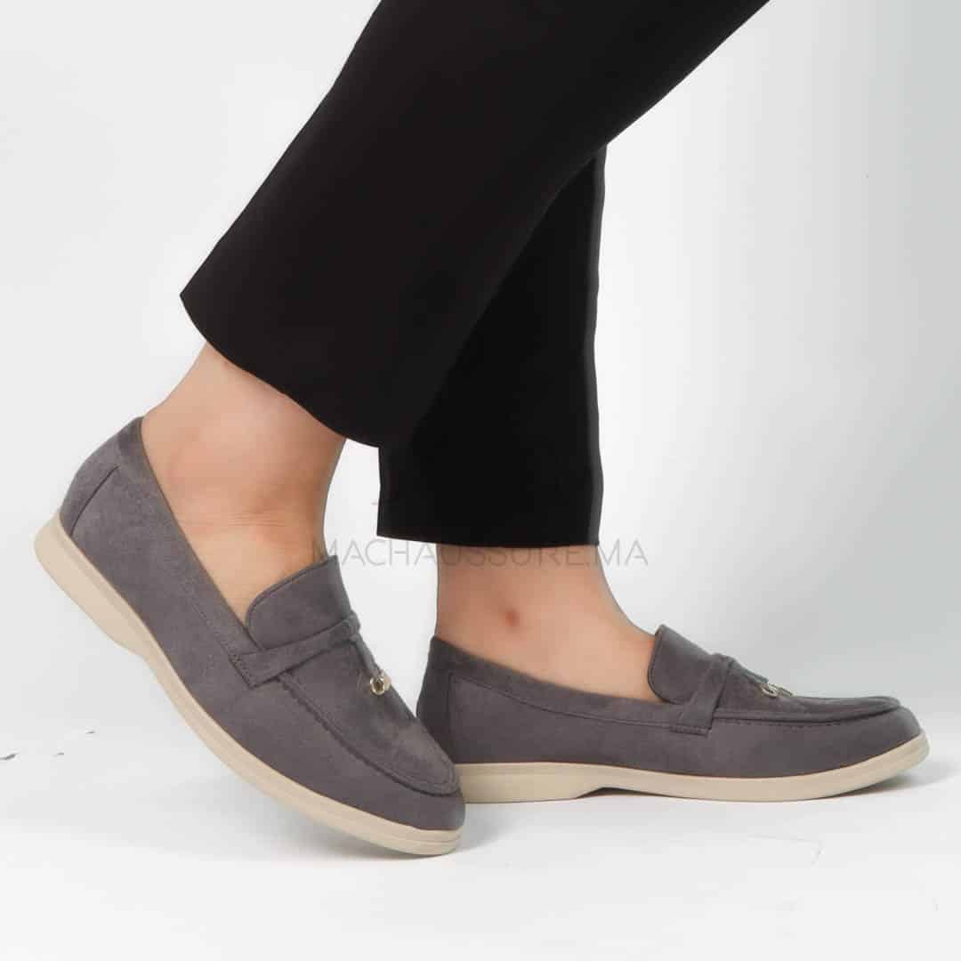OPERA – Mocassins en Gris.