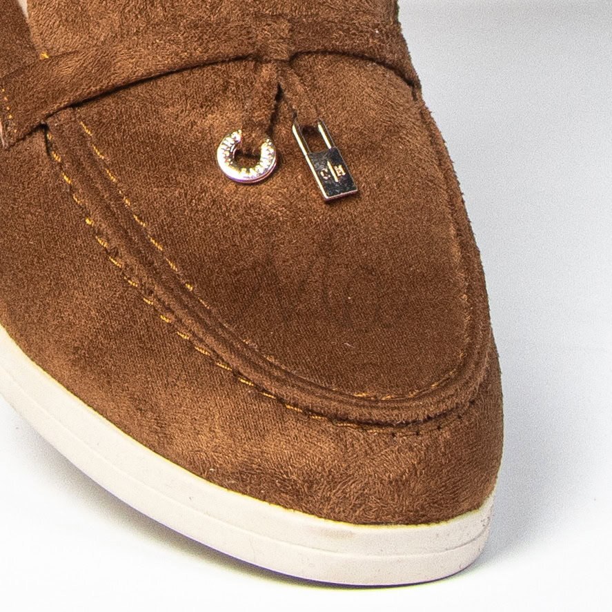 Opera - Mocassins Femme en Marron.