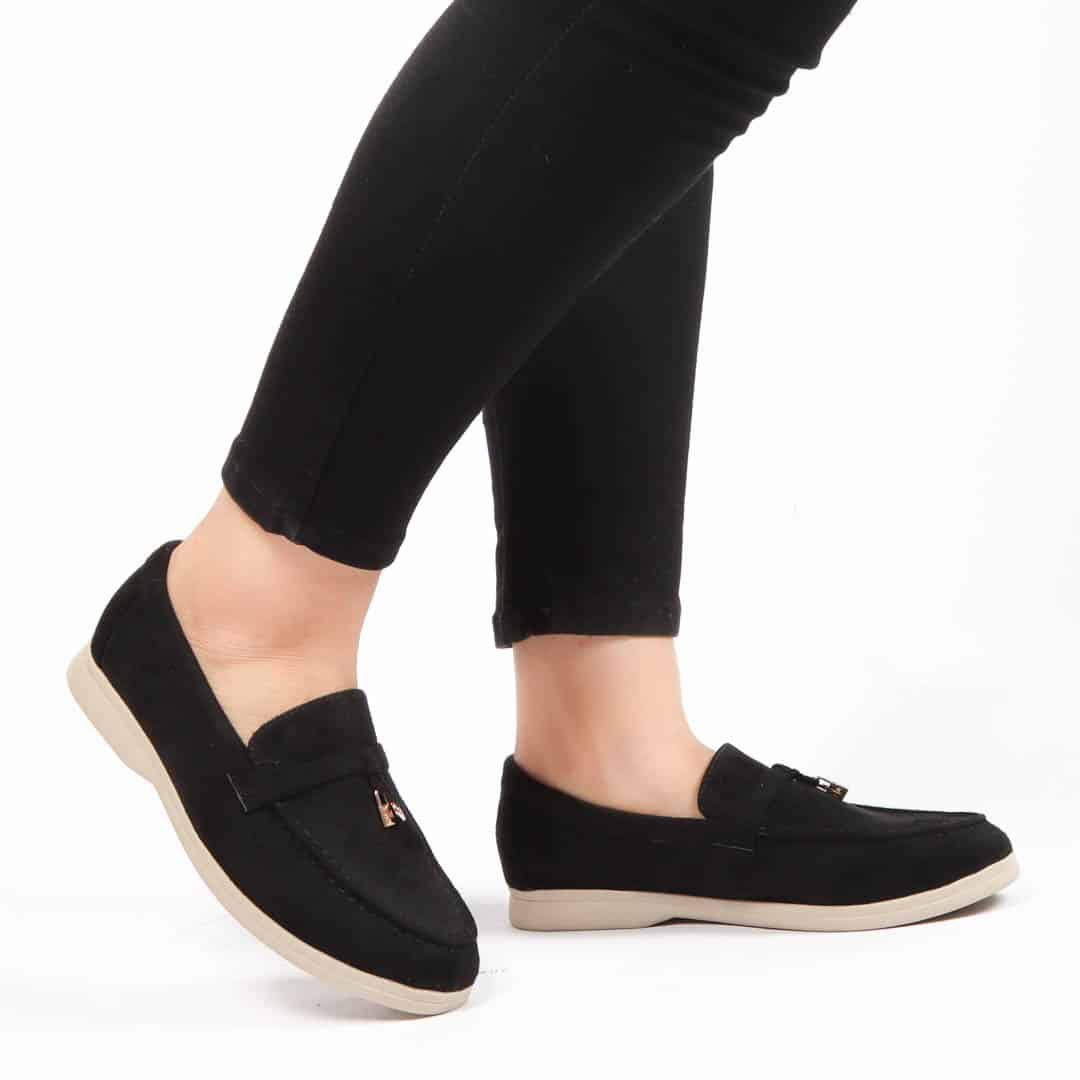 OPERA - Mocassins en Noir.
