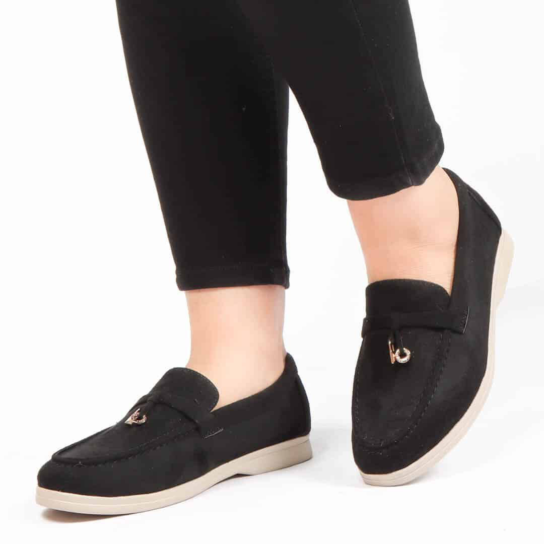 OPERA - Mocassins en Noir.