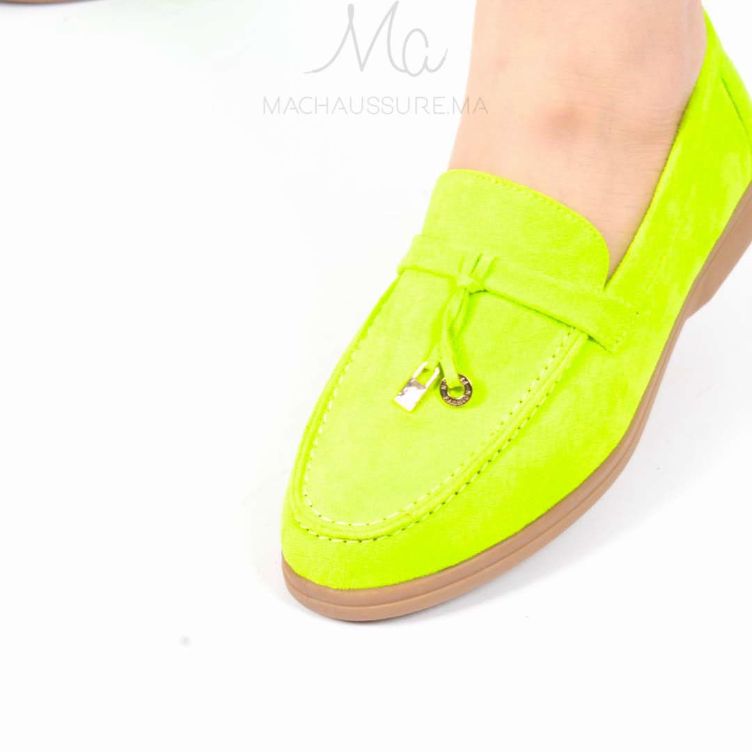 OPERA - Mocassins en Vert.