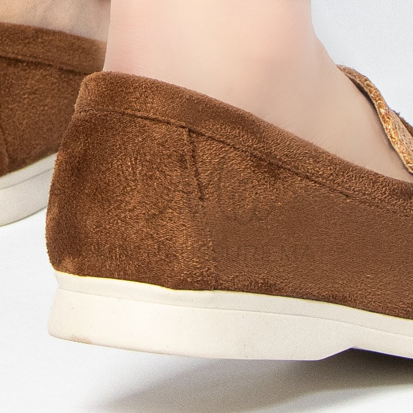 Opera - Mocassins Femme en Marron.