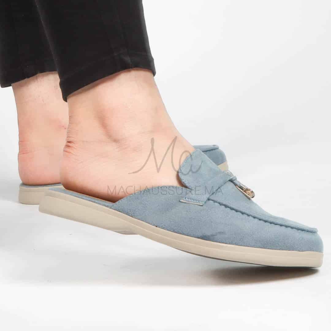 MYRA - Mules en Bleu Ciel.